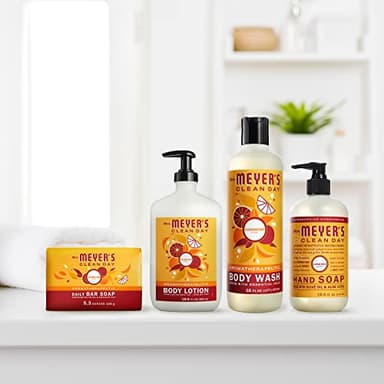 MRS. MEYER'S CLEAN DAY Hand Soap, Clementine, Made with Essential Oils, 12.5 oz - Pack of 3 - Image 9