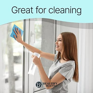 BeautifyBeauties Spray Bottle For Hair – Continuous Mister Spray Bottle for Hairstyling, Cleaning, Plants, Pets, Barbers, Salons, Essential Oil Scents (10.1 Ounce) - Image 6