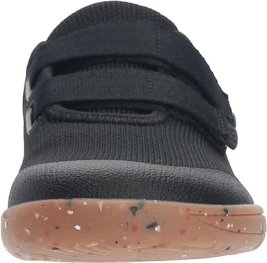 WHITIN Wide Barefoot Shoes for Toddler Minimalist Zero Drop Sneakers for Boys Girls Kids Size 5 Fashion Tennis Walking Running Athletic Casual Black Gum 22 - Image 2