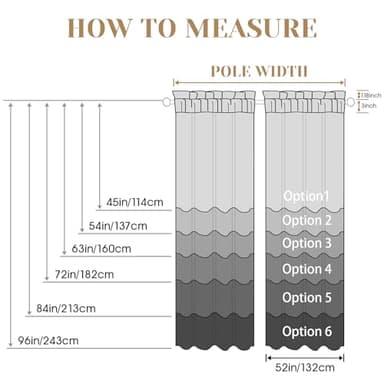 HOMEIDEAS Non-See-Through White Privacy Sheer Curtains 52 X 84 Inches Long 2 Panels Sheer Curtains Light Filtering Window Curtains Drapes for Bedroom Living Room - Image 8