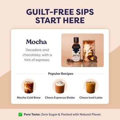 Coffee Concentrate - Cold Brew Coffee, Perfect for Hot or Iced Instant Coffees, Hot Drinks, Cold Brew Concentrate, 35 Servings - Mocha - Image 3