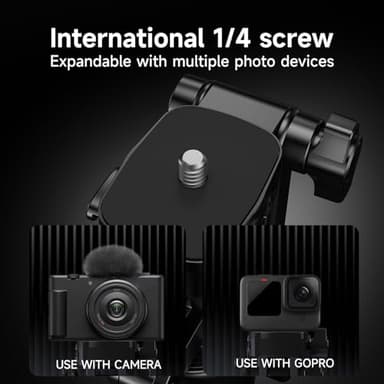 ZZR SEVEN Tripod for iPhone, Selfie Stick for iPhone with Remote, Phone Stand Tripod for Recording,Compatible with All Cell Phone and Camera A69S (72") - Image 5