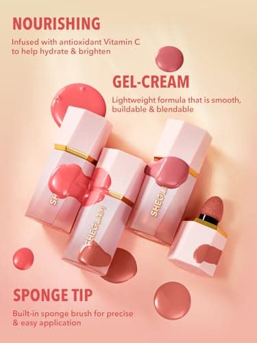 SHEGLAM Color Bloom Liquid Blush Makeup for Cheeks Matte Finish-Cutie Pie - Image 2