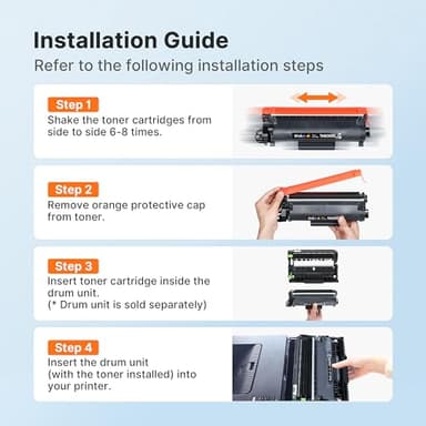 E-Z Ink Compatible Toner Cartridge Replacement for Brother TN830XL TN830 TN 830 Toner Cartridges to use with HL-L2460DW DCP-L2640DW HL-L2480DW HL-L2400D HL-L2405W MFC-L2820DW Printer (3 Black) - Image 6