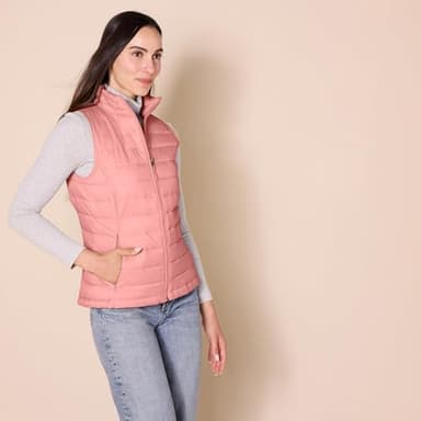 Amazon Essentials Womens Lightweight Water-Resistant Packable Puffer Vest - Image 4