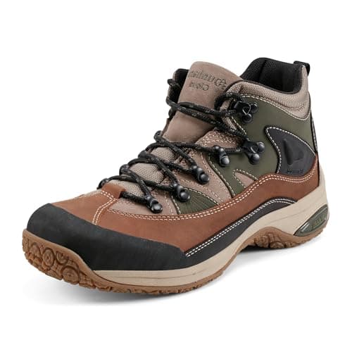 Dunham Men's Cloud Boot-Waterproof, Slip-Resistant, Perfect for Outdoor Adventure Backpacking, Natural Leather, 14 - Image 1