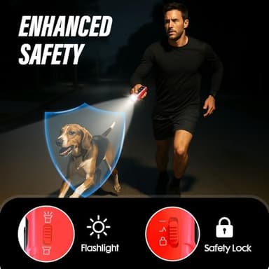 YUYQA Dog Bark Deterrent Device, 3X Ultrasonic Anti Barking, 6 Training Modes 23 FT Range Barks No More Indoors Outdoors Behavior Correct Safe & Humane Rechargeable Compact Bark Control for Dogs RED - Image 8