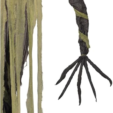 Haunted Hill Farm Pumpkin Sentinel by Tekky, Battery-Operated, Motion and Sound Activated Animatronic with Sound Effects and Lights for Indoor or Covered Outdoor Creepy Halloween Decoration - Image 12