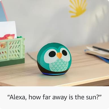 Amazon Echo Dot Kids with Alexa, Designed for kids, with parental controls, Includes 1 Year of Amazon Kids+, Dragon - Image 4