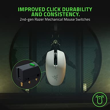 Razer Orochi V2 Mobile Wireless Gaming Mouse: Ultra Lightweight - 2 Wireless Modes - Up to 950hrs Battery Life - Mechanical Mouse Switches - 5G Advanced 18K DPI Optical Sensor - White - Image 5