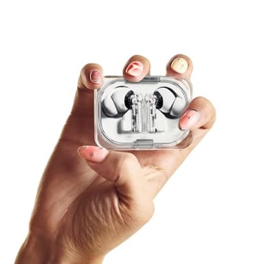 Nothing Ear (a) Wireless Earbuds, 45dB Hybrid Noise Cancelling Earbuds, Hi-Res Audio, Advanced Equaliser, Dual Connect, 6 Mics, 42.5H Playtime Ear Buds Wireless Bluetooth, White - Image 5