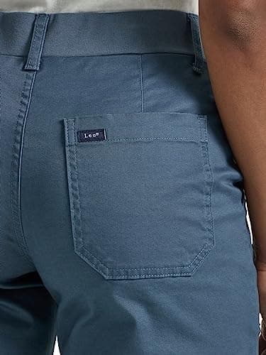 Lee Womens Ultra Lux Comfort with Flex-to-go Utility Pants, Deep Waters, 4 US - Image 4