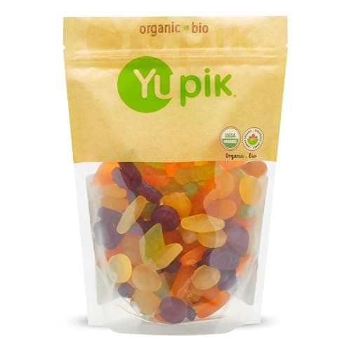 Yupik Organic Veggie Wine Gums, Gelatin-Free, 1.1 lb (17.6 oz), Gluten-Free, Vegan, Non-GMO, Natural Colors & Flavors, Made from Fruit Juice, Sweet Candy, Delicious Snack, Ideal for Gifting, Holidays - Image 1