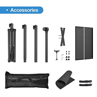 Facilife Projector Stand - Adjustable Height 22 to 63 Inches, Tripod for Laptop & Projector, Outdoor Movies - Image 9