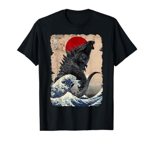 Retro Vintage Japanese Art Legendary Rare Kaiju T-Shirt
