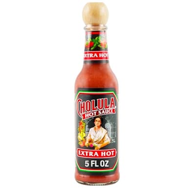 Cholula Hot Sauce, Extra Hot, Product of Mexico, Blend of Arbol & Piquin Peppers for Bringing Extra Hot Heat to Tacos, Eggs, Pizza and More, 5 fl oz - Image 1