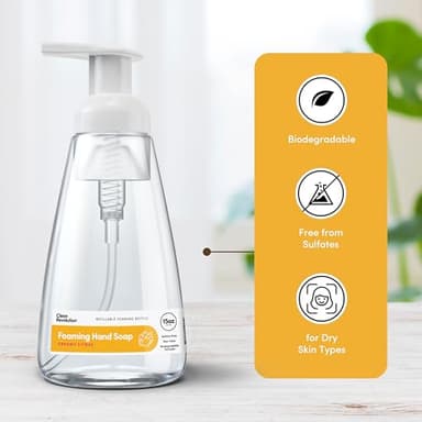 Clean Revolution Ready to Use Foaming Hand Soap | Three Pack | Jumbo 15oz Bottles | Gentle, Moisturizing & Eco-Friendly | Real Essential Oils | Dreamy Citrus, 15 Fl Oz (Pack of 3) - Image 4