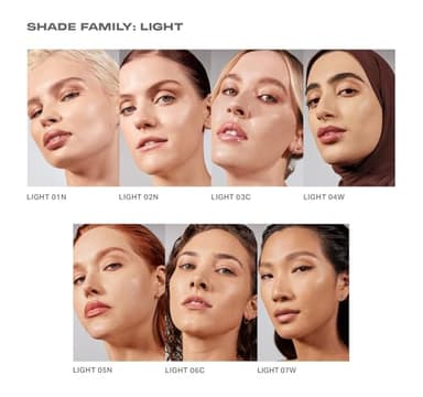 Morphe Lightform Dewy Foundation - Extended Hydration Foundation Makeup with a Lasting, Natural Radiant Finish - Long-Wearing Formula with Buildable, Medium Coverage - Light 03C (1.01 fl oz) - Image 4