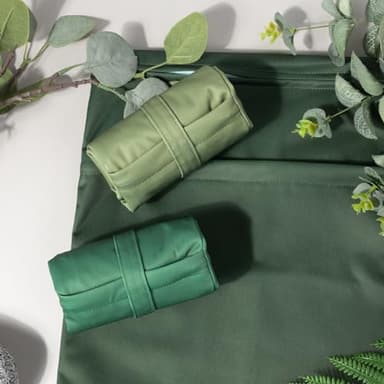 ALVABABY 3pcs Baby Cloth Diaper Wet/Dry Bags|Waterproof Reusable with Two Pockets|Travel, Beach, Pool, Daycare, Soiled Baby Items,Yoga,Gym Bag for Swimsuits or Wet Clothes 3L-ZM09 - Image 4