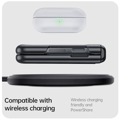 BSNRM for Motorola Razr Plus 2023 case, Built-in Screen Protector & Hinge Protection & Ultra Thin Matte PC Shockproof Phone Cover Smartphone Case for Moto Razr Plus 2023 (Black) - Image 9