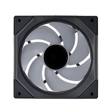Lian Li UNI Fan SL-Infinity 120 - Triple Pack (Reverse Blade) ARGB Fan-Daisy-Chain Design-Infinity Mirror-Cable Management-Customizable Lighting Effects w/Controller- Black (12RSLIN3B) - Image 5