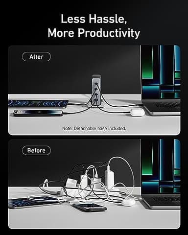 Anker Prime USB C Charger, 240W 4-Port Fast Compact GaN Charger for MacBook Pro/Air, iPhone 16/15/Pro, iPad Pro, Galaxy S23/S22 and More - Image 5