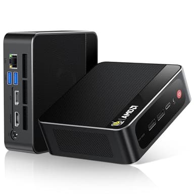 Beelink Mini PC, SER5 MAX Ryzen 7 6800H (8C/16T, Turbo 4.7GHz), 32GB LPDDR5 RAM 1TB PCIe4.0 SSD, Mini Desktop Computers Support 4K Triple Display/WiFi 6/BT5.4/DP+HDMI+USB-C/RJ45 2.5G LAN - Image 1