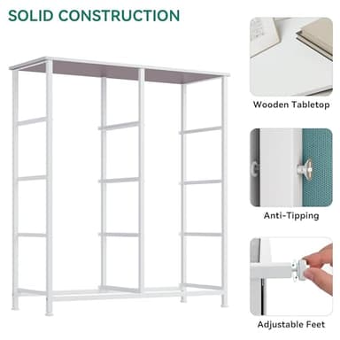 YITAHOME Fabric Dresser for Bedroom, Tall Storage 8 Drawers, Black Dresser & Chest of Drawers, Storage Drawer Organizer for Closet, Bedroom, Living Room - Image 7