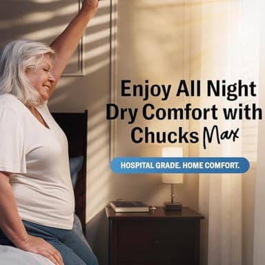 Chucks® MAX Hospital Bed Pads Disposable Adult 36 x 36 Breathable Incontinence Pads - XXX-Large Pee Pads for Adults - Heavy Duty 10X Absorbency Underpads - 400 Lbs. Patient Repositioning [20 Count - Image 4