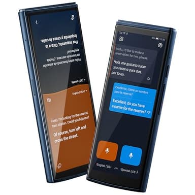 iFLYTEK AI Language Translator Device — 60 Languages, Real-Time Split-Screen & Two-Way Instant Voice Translation, 18 Offline Packs, 2-Year Global Data for K-12 Education, Business, Travel - Image 1