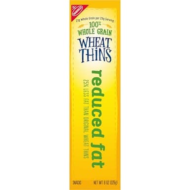 Wheat Thins Reduced Fat Snacks, Whole Grain Wheat Crackers, Bulk Snack Crackers, 6 - 8.oz Boxes - Image 17