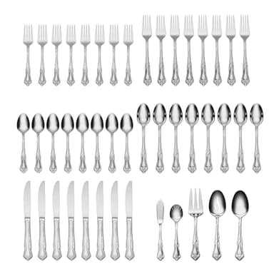 Oneida Azalea 45-Piece Flatware Set, Service for 8 - Image 2