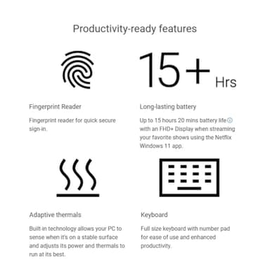 Dell Inspiron 16 Business Touchscreen Laptop, 16" FHD+ Screen, AMD Ryzen 7-8840U(Up to 5.1 GHz), 64 GB DDR5, 4 TB SSD, Backlit KB, Fingerprint Reader, Windows 11 Pro, w/Mouse, Accessories - Image 8