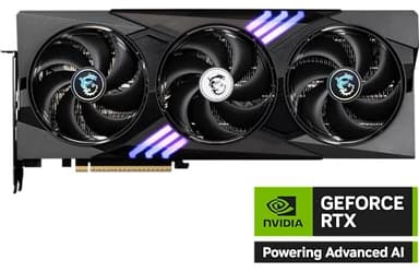 MSI RTX 5070 12G Gaming Trio OC Graphics Card (12GB GDDR7, 192-bit, Extreme Performance: 2625 MHz, DisplayPort x3 2.1a, HDMI 2.1b, NVIDIA Blackwell Architecture) - Image 2