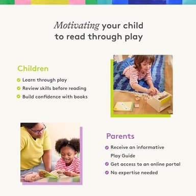 Lovevery Reading Skill Set, Learn to Read for Kindergarten and 1st Grade, Fun Phonics Games and Books, Part 2 - Image 8