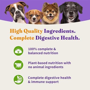 Halo Holistic Adult Dog Vegan Plant-Based Recipe with Superfoods 3.5 lb Bag - Image 6