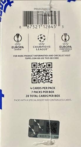 2023/24 Topps Chrome UEFA Club Competitions Soccer Value Box - Image 4