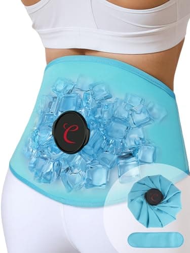 Comfytemp Wearable Back Ice Pack for Lower Back Pain, Ice Bag for Injuries Reusable, Sciatica Pain Relief, Herniated Disc, Lumbar, Hot Water Bag, Cold Physical Therapy for Women Men - Image 1