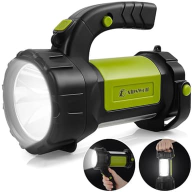 AlpsWolf Camping Lantern Rechargeable, LED Flashlight Spotlight Lantern with 800LM, 3600 mAh, Strap Included Portable Bright Camping Light for Emergency, Outdoor Hiking, Power Outages - Image 1
