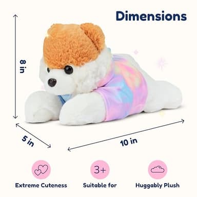 PixieCrush Dog Stuffed Animals - Bernese Mommy with 4 Puppies in Her Tummy - Huggable and Fluffy Dog Plushies for Imaginative Play - Plush Toys Suitable for Kids 3 Years Old and Above - 5" x 10" x 8" - Image 2