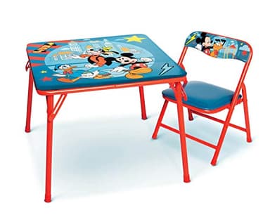 Mickey Mouse Jr. Activity Table Set with 1 Chair - Image 2