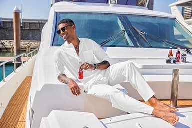 COOFANDY Men's White Linen Pants and Shirt Set Casual Beach Yoga Outfits 2 Piece Cotton Linen Henley Shirts Loose Pants Sets - Image 2