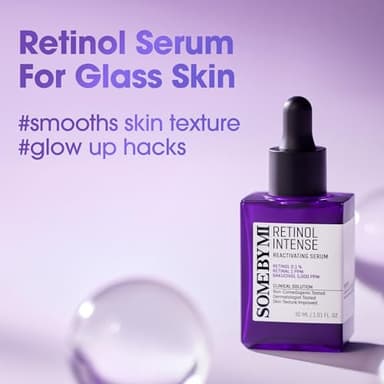 SOME BY MI Retinol Intense Reactivating Serum – 1.01oz, 30ml – Korean Bakuchiol Retinol Serum for Face Firming – Improves Signs of Aging, Minimizes Pore Size & Refines Skin Texture – Korean Skin Care - Image 3