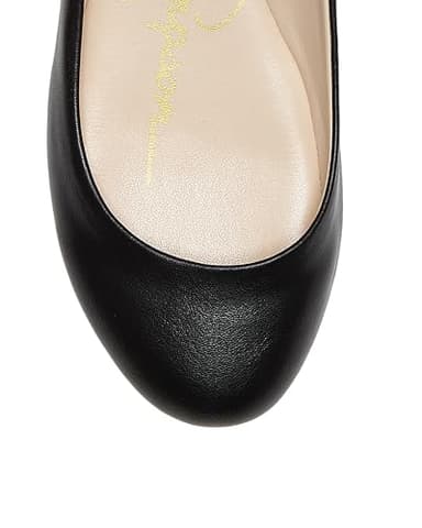 Jessica Simpson Women's Mandayss Ballet Flat, Black, 7.5 - Image 8