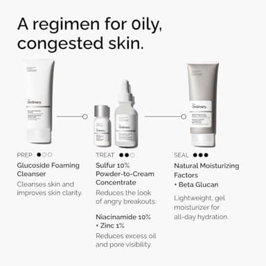 The Ordinary Sulfur 10% Powder-to-Cream Acne Spot Treatment Concentrate, Reduces Pimple Size and Zit Redness, 0.18 Oz - Image 7