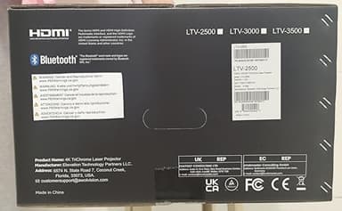 AWOL VISION LTV-2500 4K UHD Ultra Short Throw Triple Laser Projector with Dolby Vision & Atmos, Active 3D, 150", HDR10+, UST Laser TV Projector (Fire TV Stick 4K Max included) - Image 10