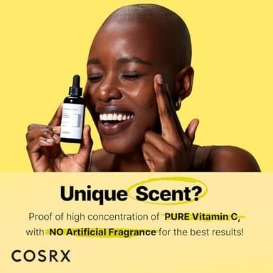 COSRX Pure Vitamin C 23% Serum with Vitamin E & Hyaluronic Acid, Brightening & Hydrating Facial Serum for Fine Lines, Uneven Skin Tone & Dull Skin, 0.7oz/20g, Korean Skin Care - Image 2