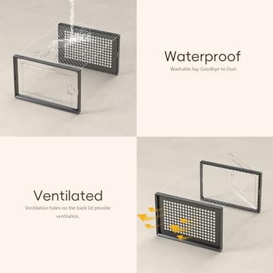 Kuject X-Large Shoe Storage Boxes Organizers Clear Plastic Stackable 12 Pack, Shoe Rack & Holder Substitute, Sneaker Containers, Toy Storage Organizer Bins for Entryway, Closet, Under Bed, Black - Image 6