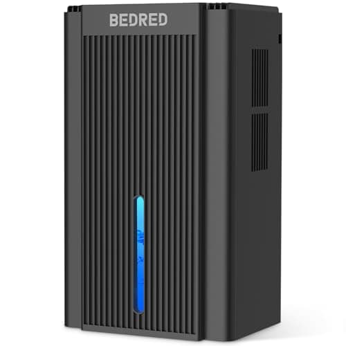 Dehumidifier,95OZ Dehumidifier for Home 1000 Sq.Ft - Quiet with Auto Shut Off & Relaxing 7 Color Ambient Light,Ideal for Livingroom, Bedroom, Basement(Black) - Image 1