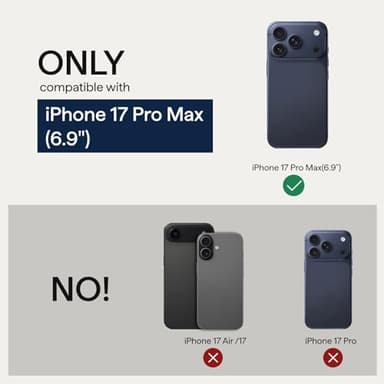 pitaka for iPhone 17 Pro Max Case 6.9" with Camera Control Button, Compatible with MagSafe, Ultra-Slim Case with Caseless Touch Feeling, 1500D Aramid Fiber Woven, Sunset - Image 8